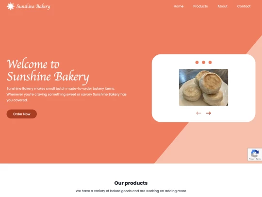 Sunshine Bakery Screenshot